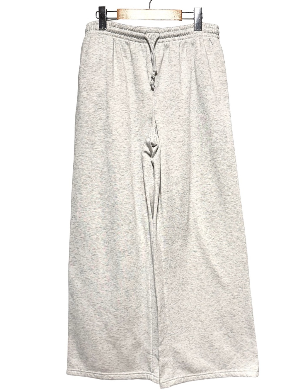 SWS Athletics Wide Leg Sweatpants Heather Fleece Lounge Pants L